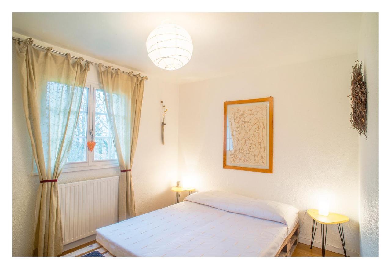 Chambre Soignee Et Accueillante A La Campagne - Ch. Jaune L'Honor-de-Cos Luaran gambar